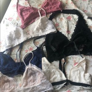 6 VS bralettes